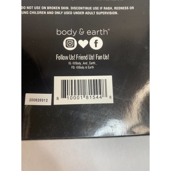 POP BOOM Body & Earth 4-Piece Bath Set 3-in-1 Body Wash Bubble Bath Bath Bombs - Picture 11 of 12